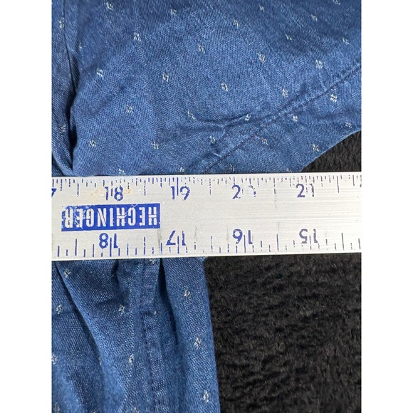 Banana Republic Mens Slim Fit Short Sleeve Button Down Shirt Medium‎ - Picture 3 of 8